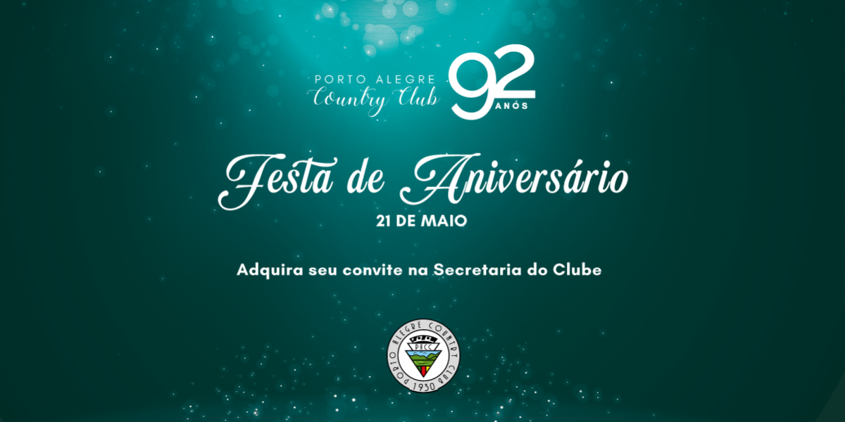 Aniversário de 92 anos Porto Alegre Country Club