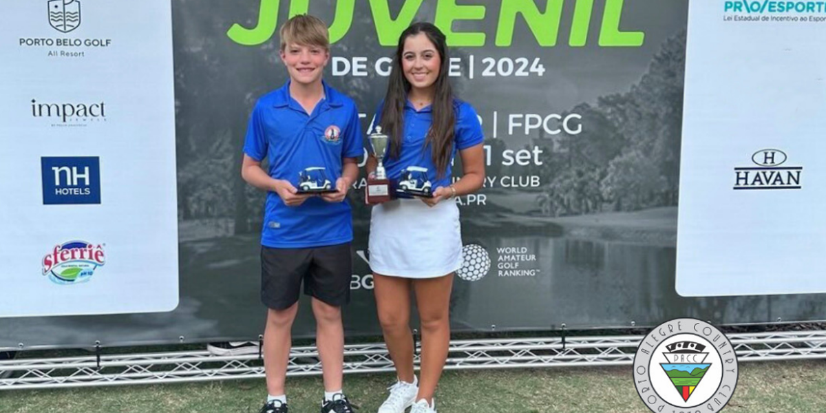 Golfistas do PACC dominam a 4ª Etapa do Tour Nacional Juvenil