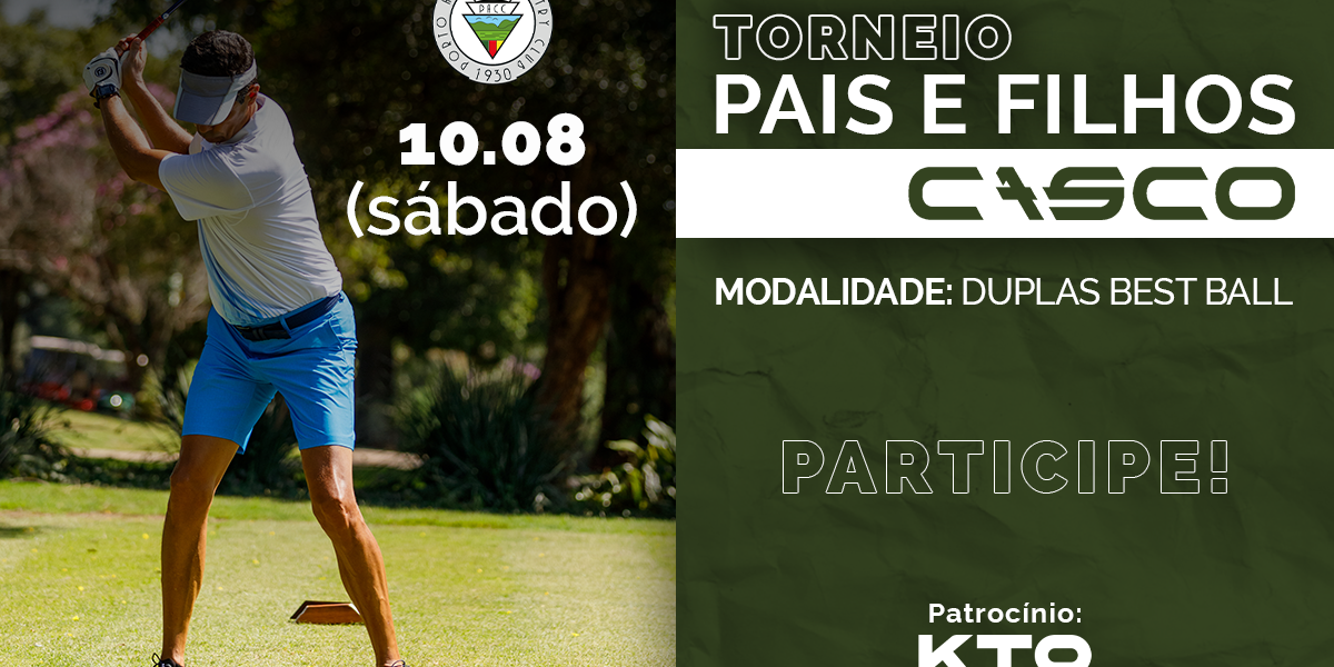 Porto Alegre Country Club anuncia Torneio Pais e Filhos Casco