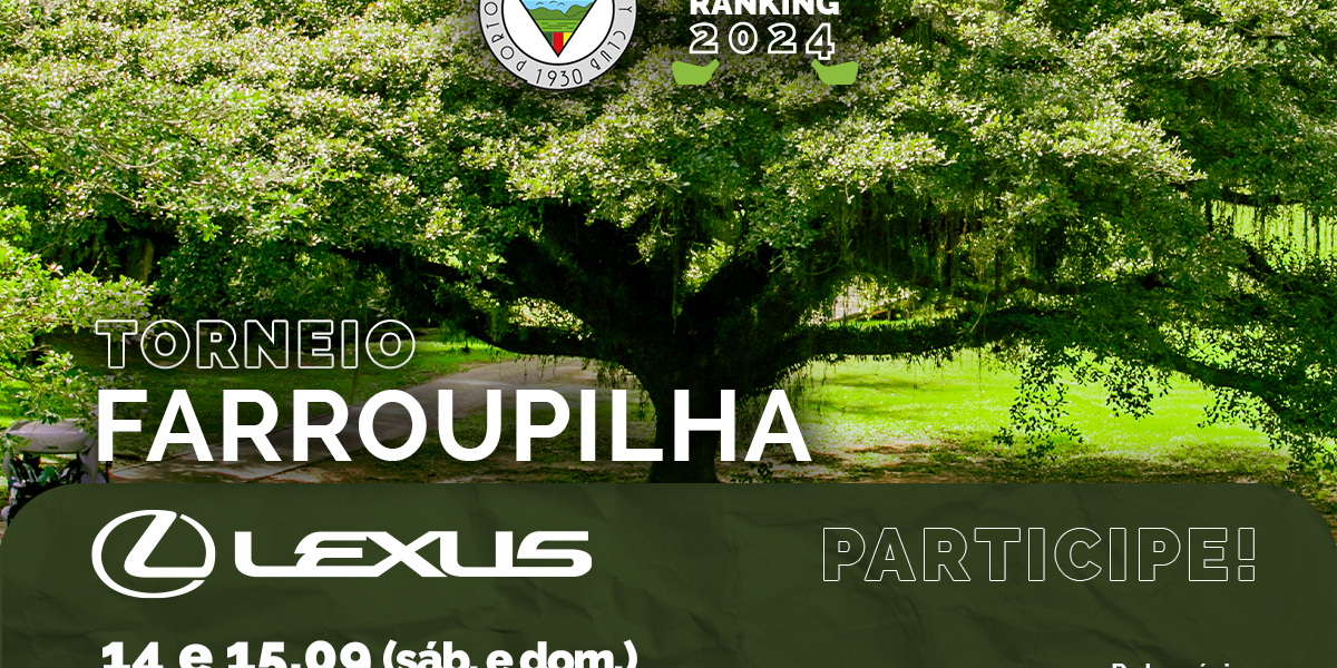 Torneio Farroupilha Lexus Porto Alegre será realizado neste final de semana